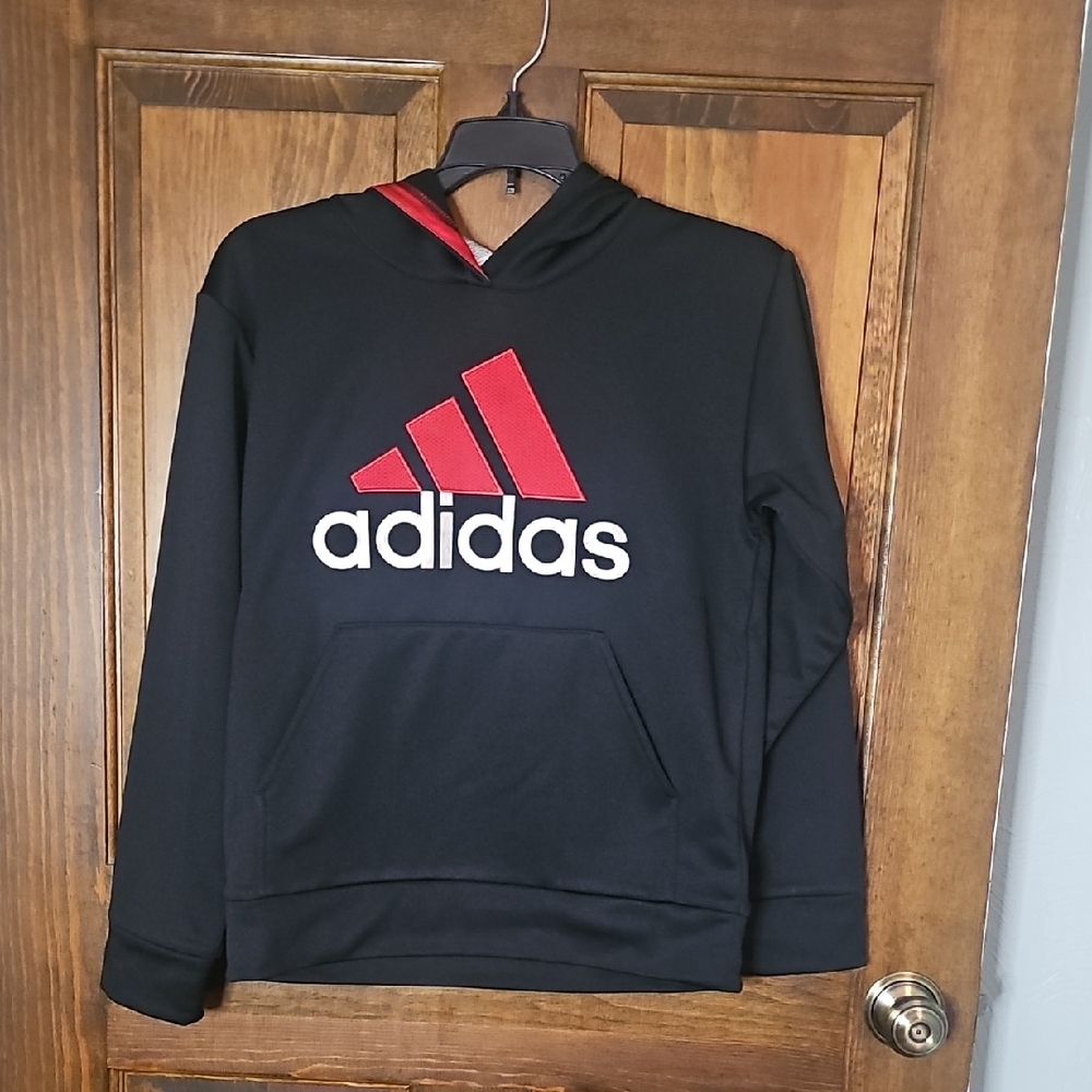 New Boys Adidas Hoodie Size Medium 10/12